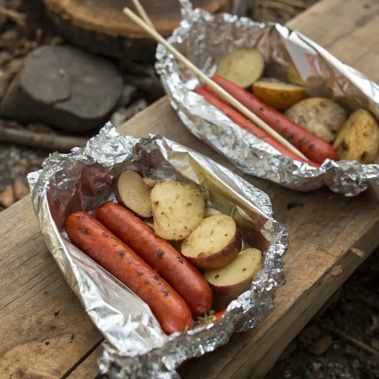 Camping Meals hot dog