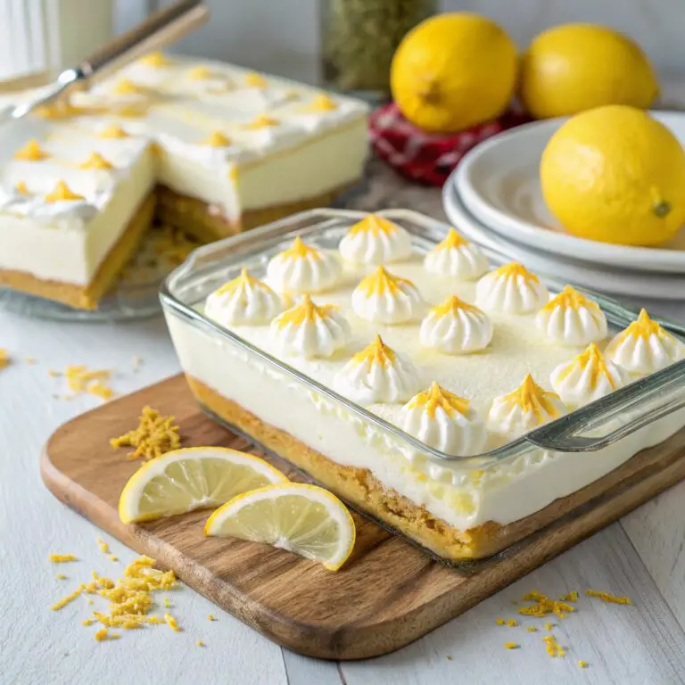 Heavenly Lemon Oreo Dessert