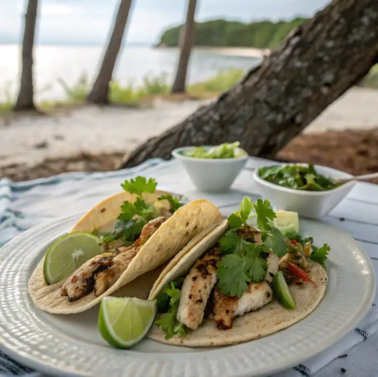 Cilantro Lime Grilled Chicken Tacos