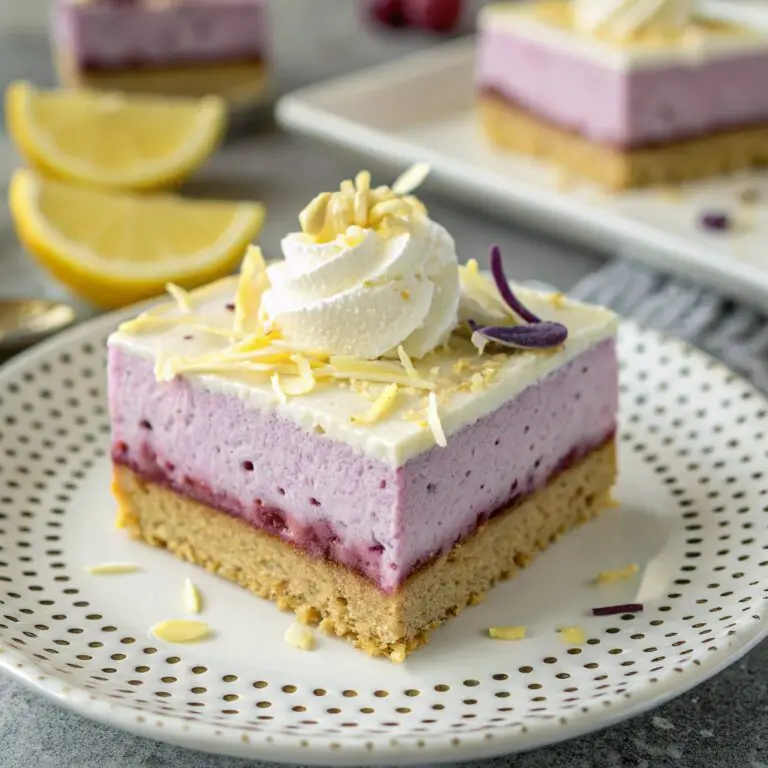 Lemon Blueberry Lasagna