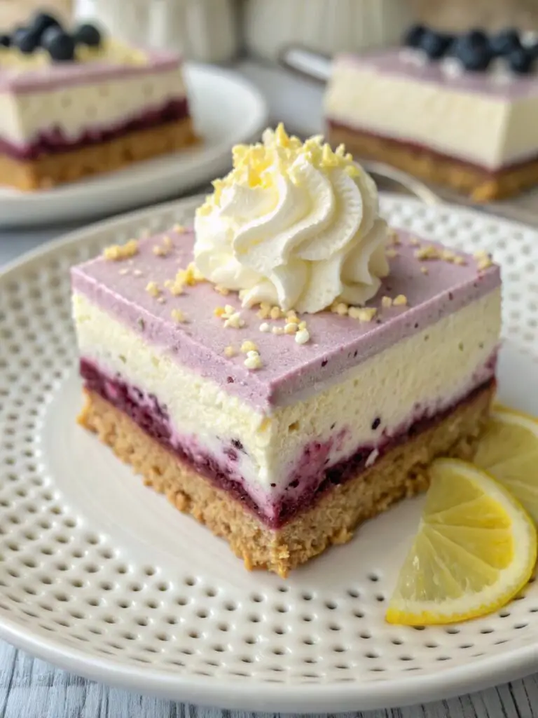 Lemon Blueberry Lasagna