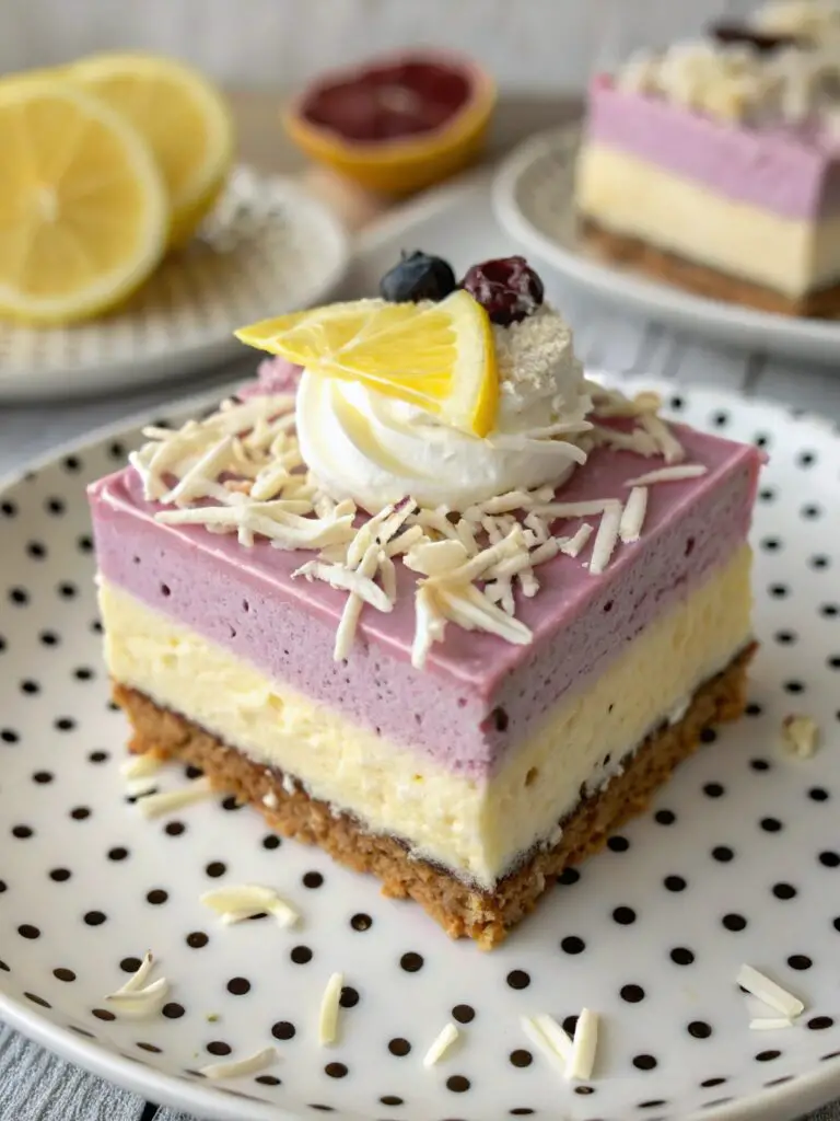 Lemon Blueberry Lasagna