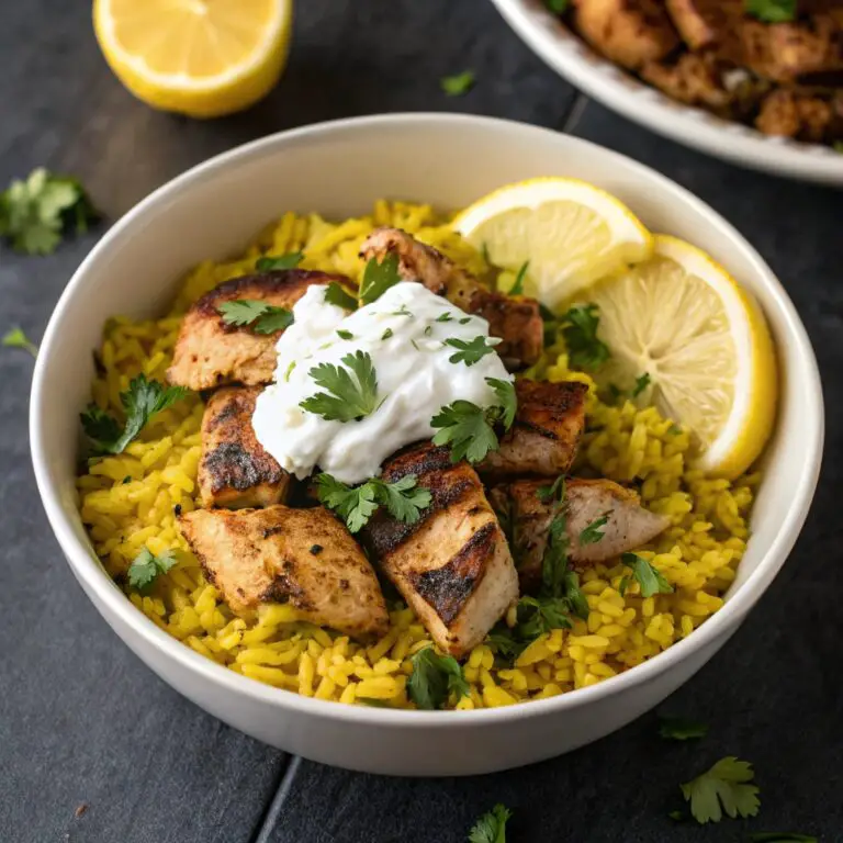 Dump-and-Bake Chicken Tzatziki