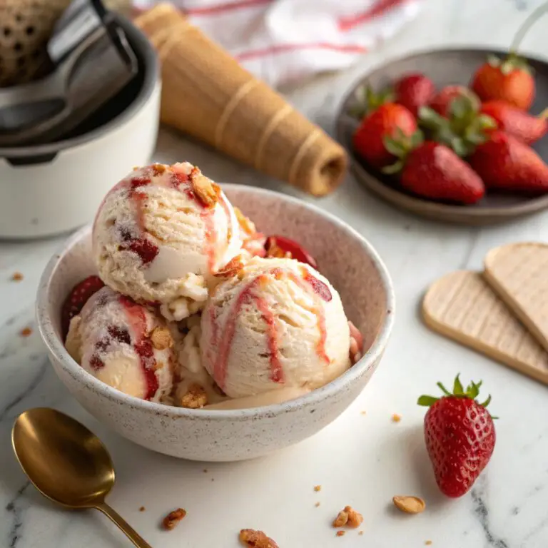 Strawberry Sensation Ice Cream