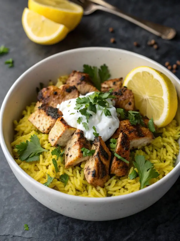 Dump-and-Bake Chicken Tzatziki