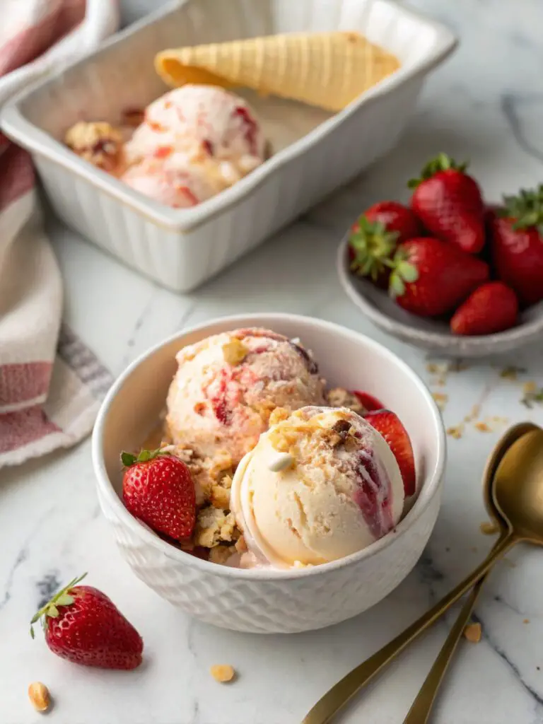 Strawberry Sensation Ice Cream