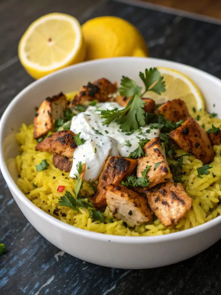 Dump-and-Bake Chicken Tzatziki
