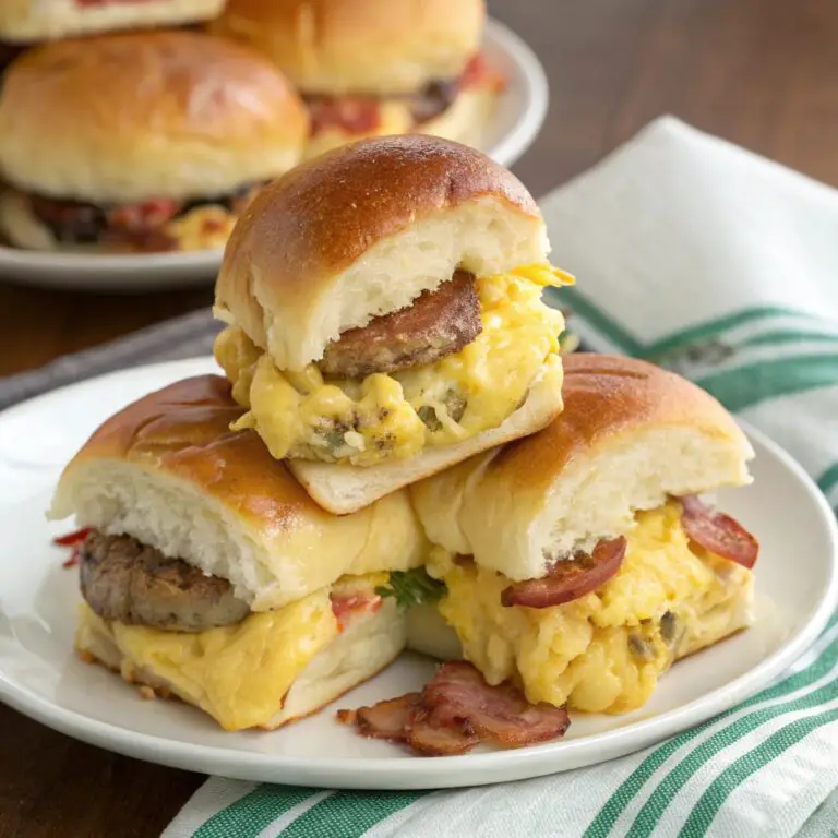 Crack Breakfast Sliders