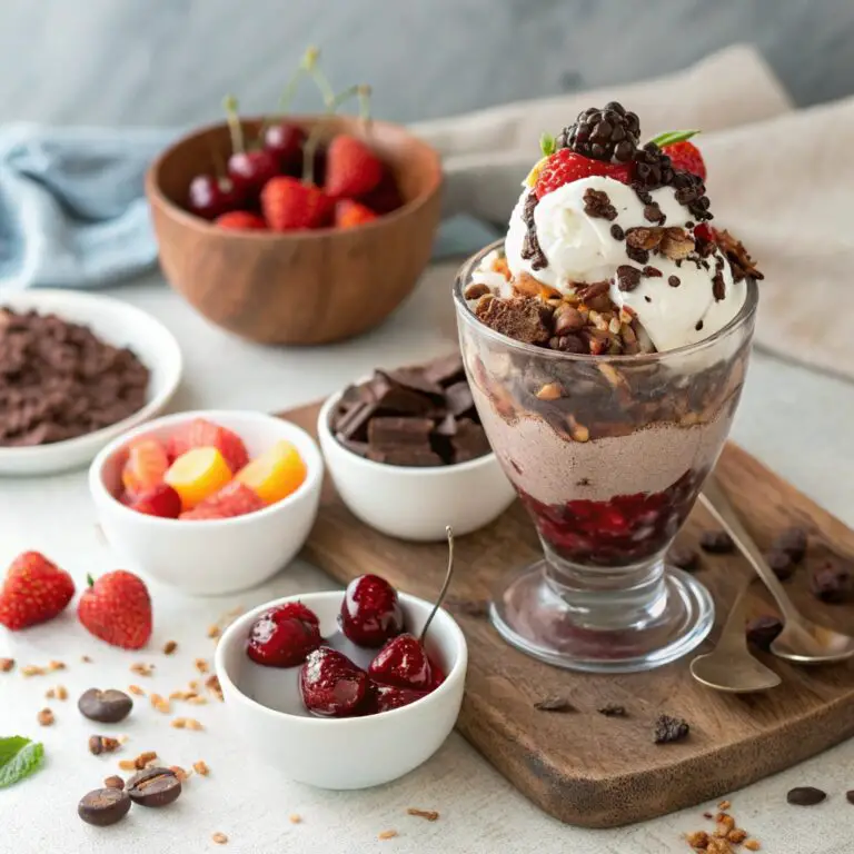 Black Forest Ice Cream Sundae