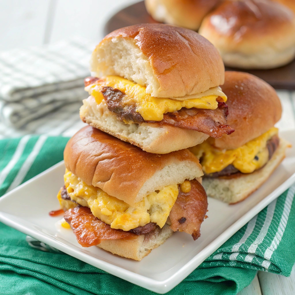 Crack Breakfast Sliders 
