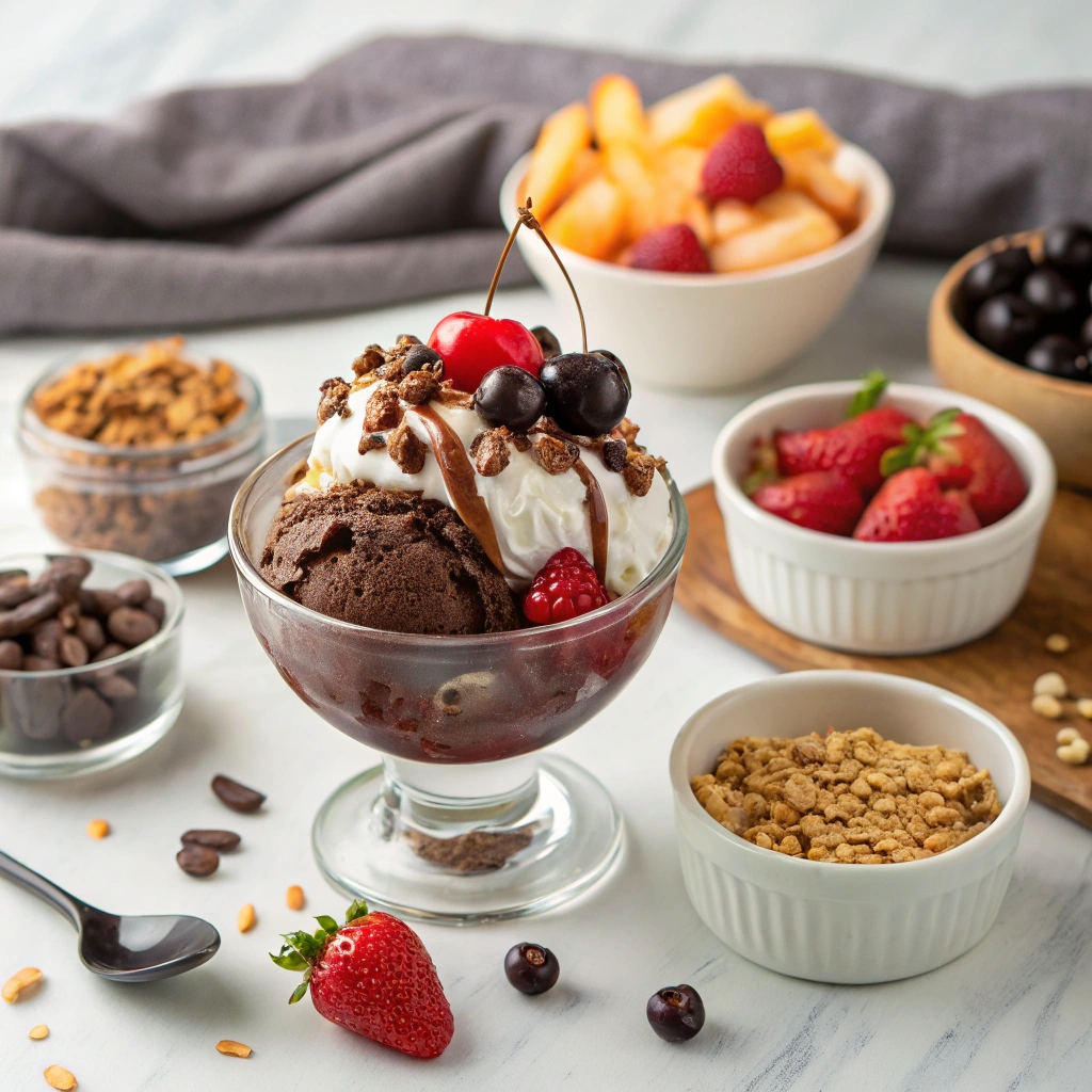 Black Forest Ice Cream Sundae