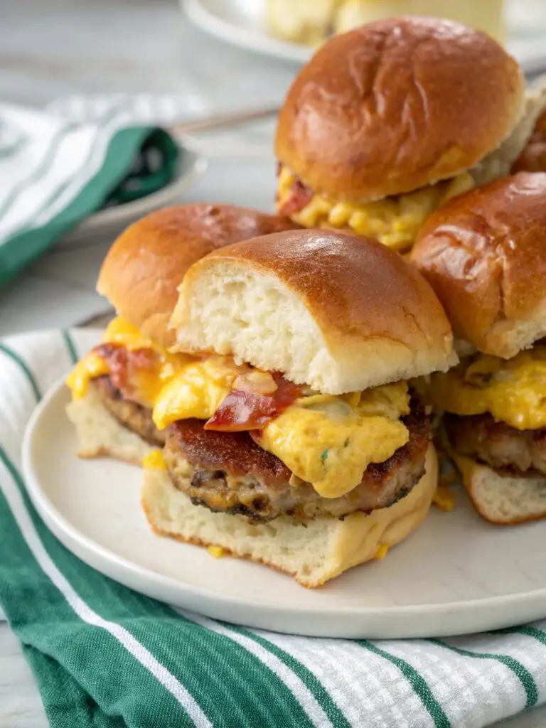 Crack Breakfast Sliders 
