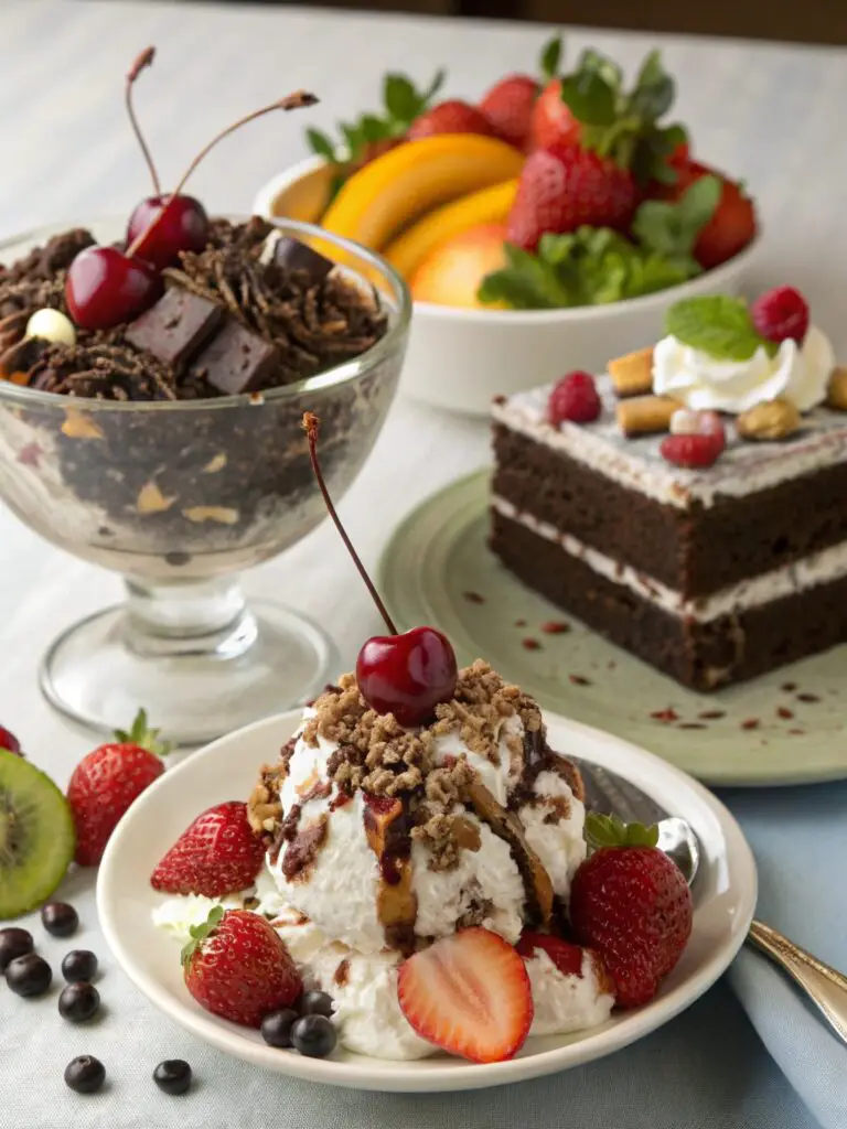 Black Forest Ice Cream Sundae