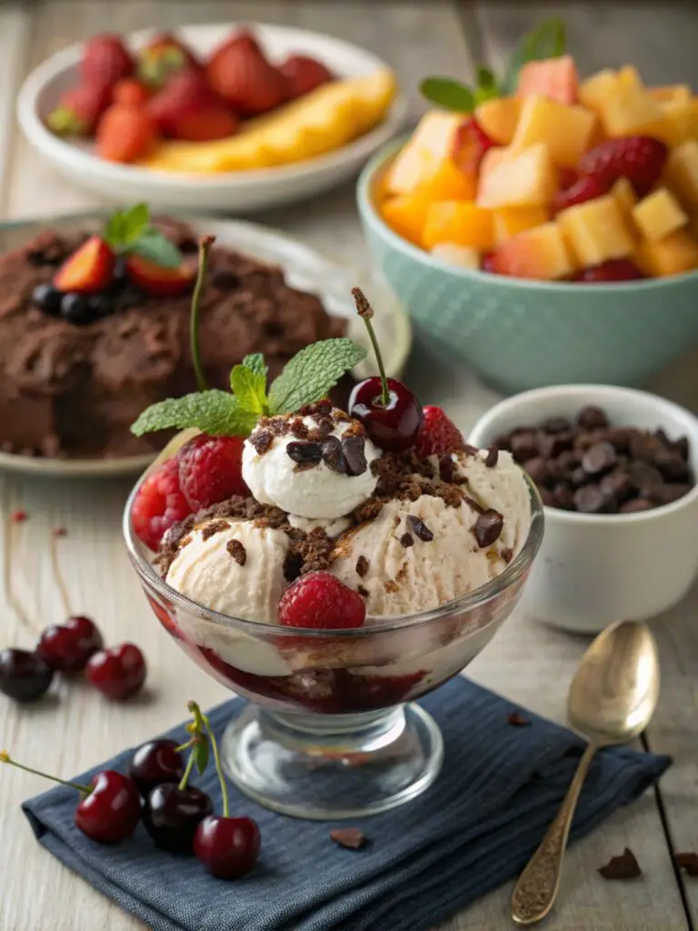 Black Forest Ice Cream Sundae