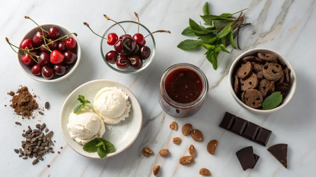 Black Forest Ice Cream Sundae