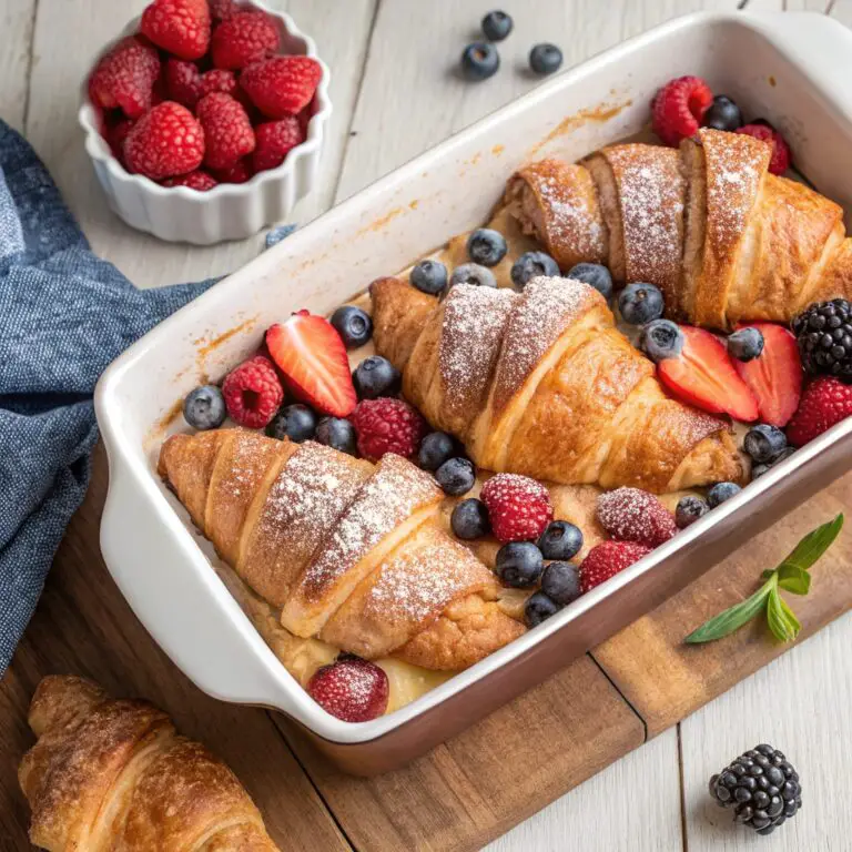 Berry Croissant Bake