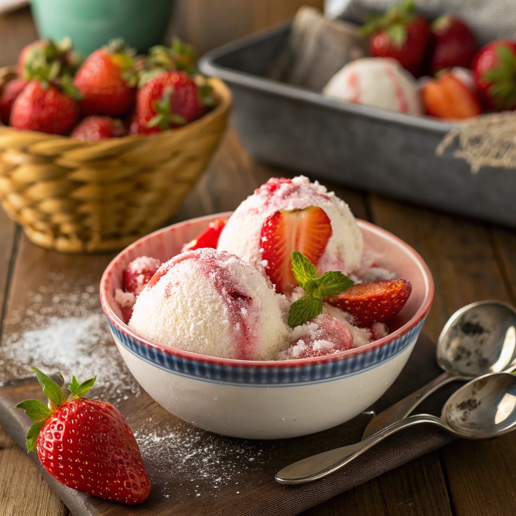 Cuisinart Strawberry Ice Cream