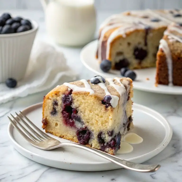 Buttermilk Blueberry Breakfast Cake