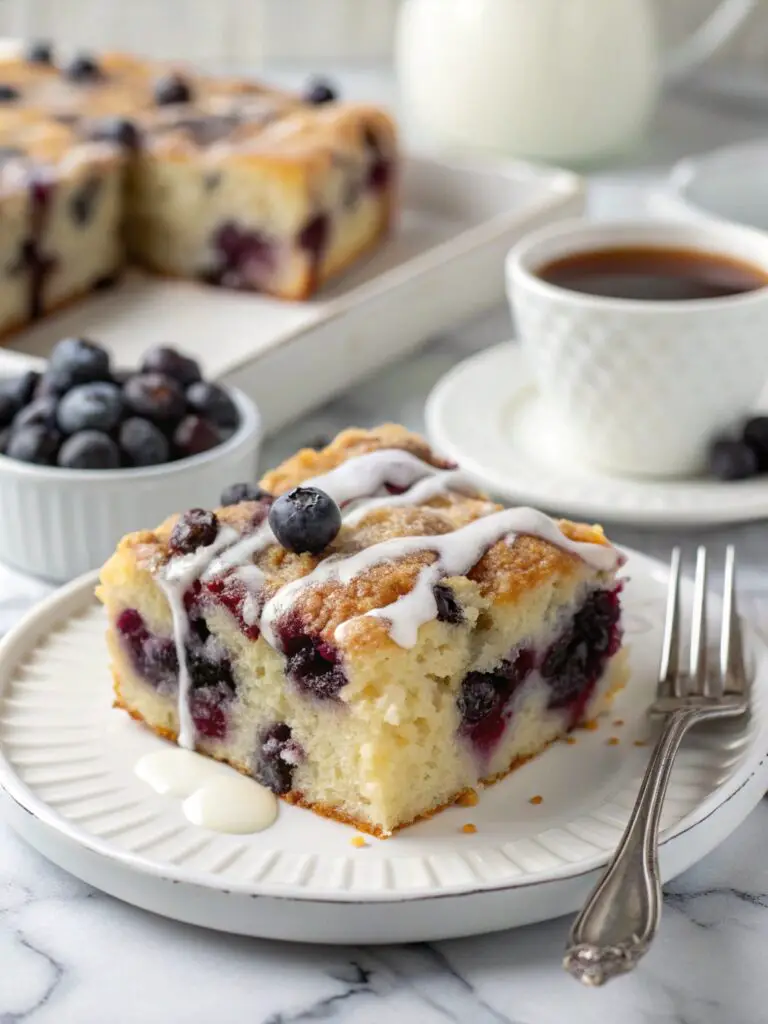 Buttermilk Blueberry Breakfast Cake