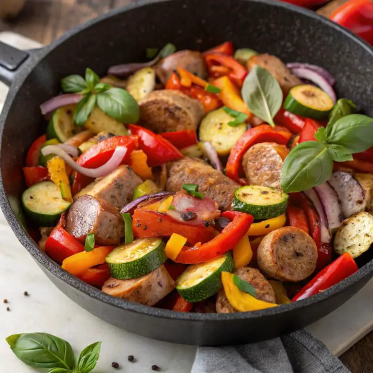 Sausage and Veggies Skillet
