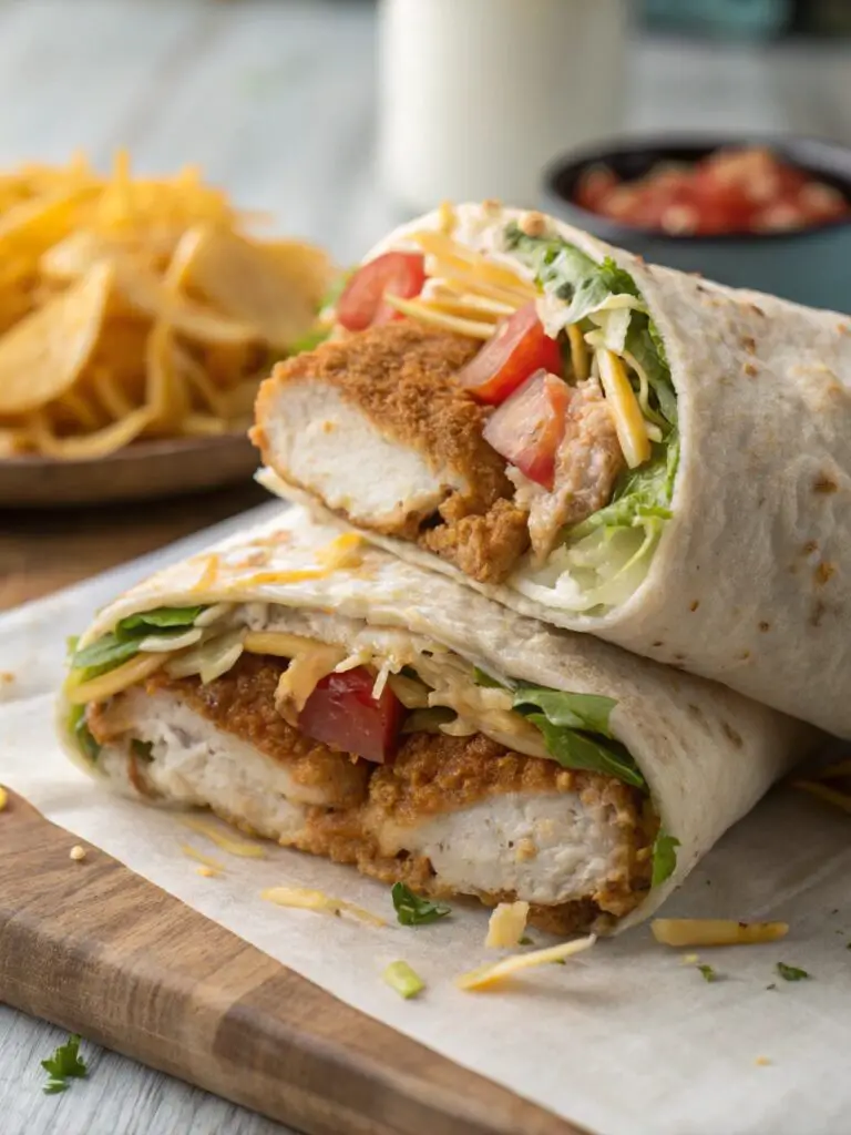 Grilled Chicken Ranch Wraps