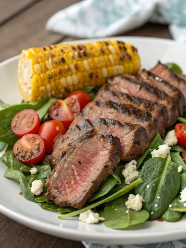 Grilled Balsamic Steak Salad