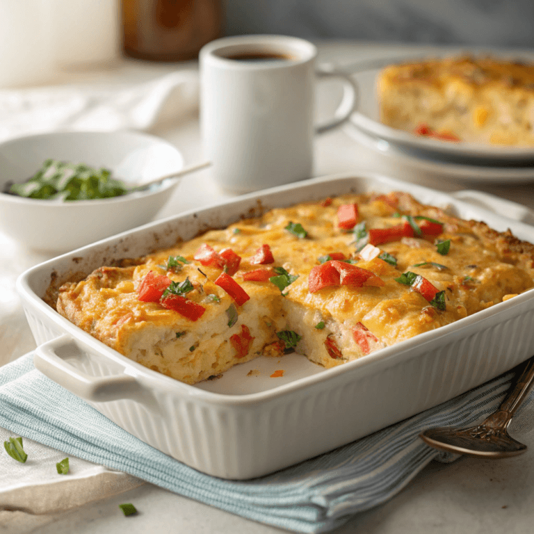 Hashbrown Breakfast Casserole: 3 Easy Steps – Try Now