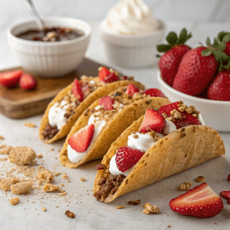 Strawberry Crunch Cheesecake Tacos: 5 Tempting Summer Treats