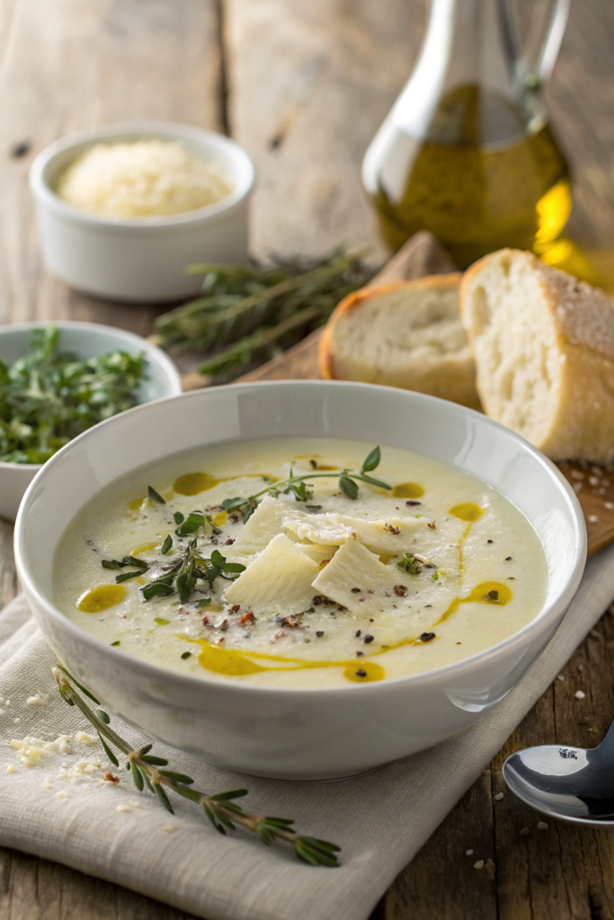 Tuscan Parmesan Cream Soup