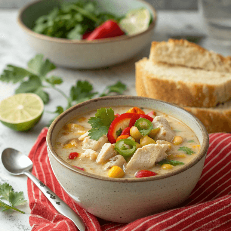 Cajun White Chicken Chili: Best Spicy Dinner to Try Tonight
