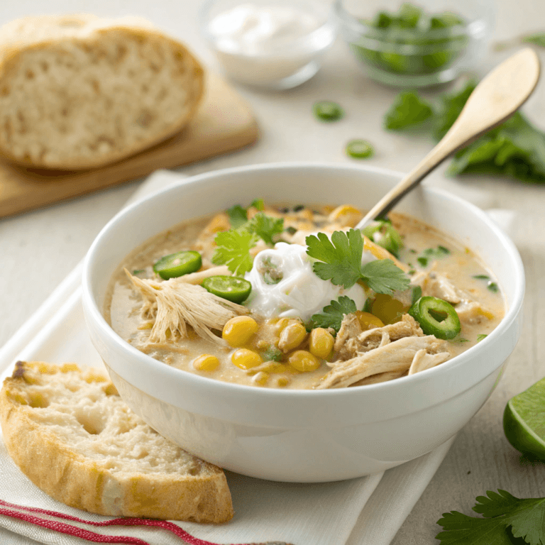 White Chicken Chili: Best Cozy Dinner for Busy Nights