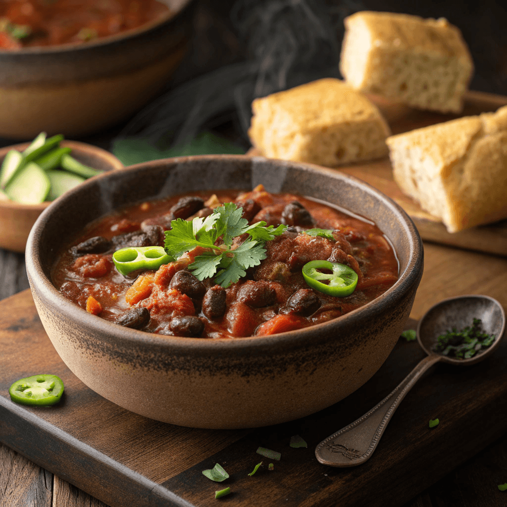 Spicy Crockpot Chili