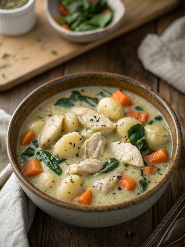 Chicken Gnocchi Soup