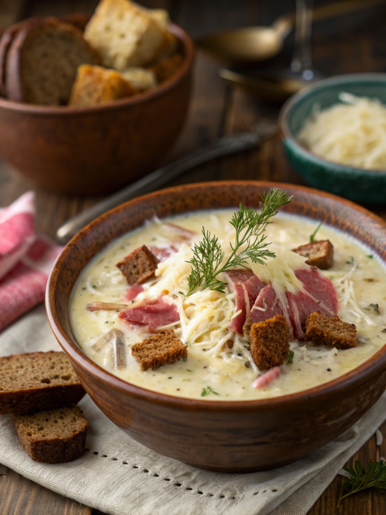 Creamy Reuben Soup