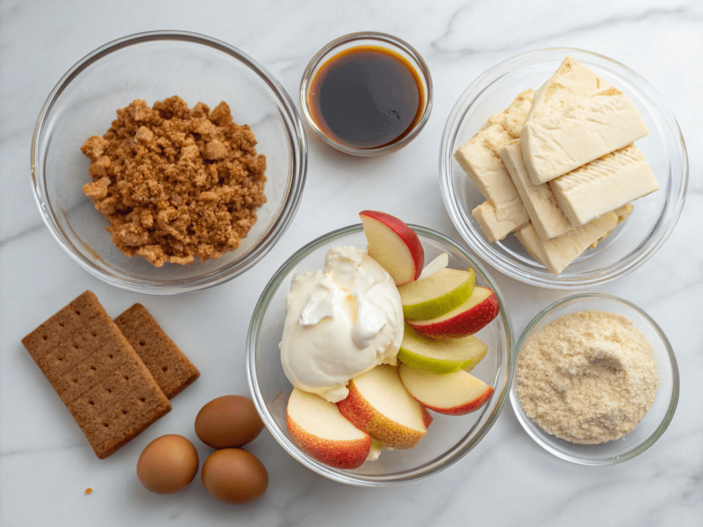 Salted Caramel Apple Pie Cheesecake