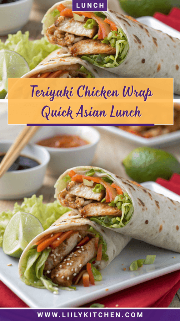 Teriyaki Chicken Wrap