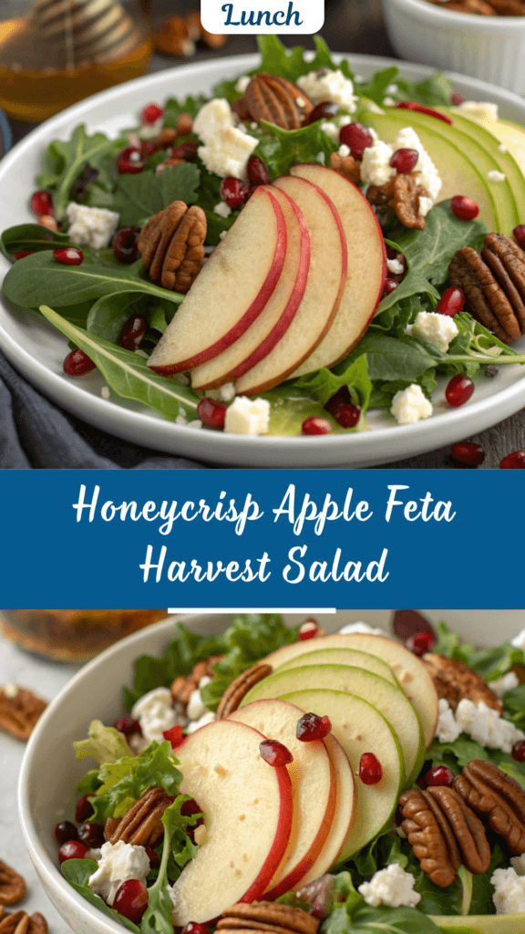 Honeycrisp Apple Feta Salad