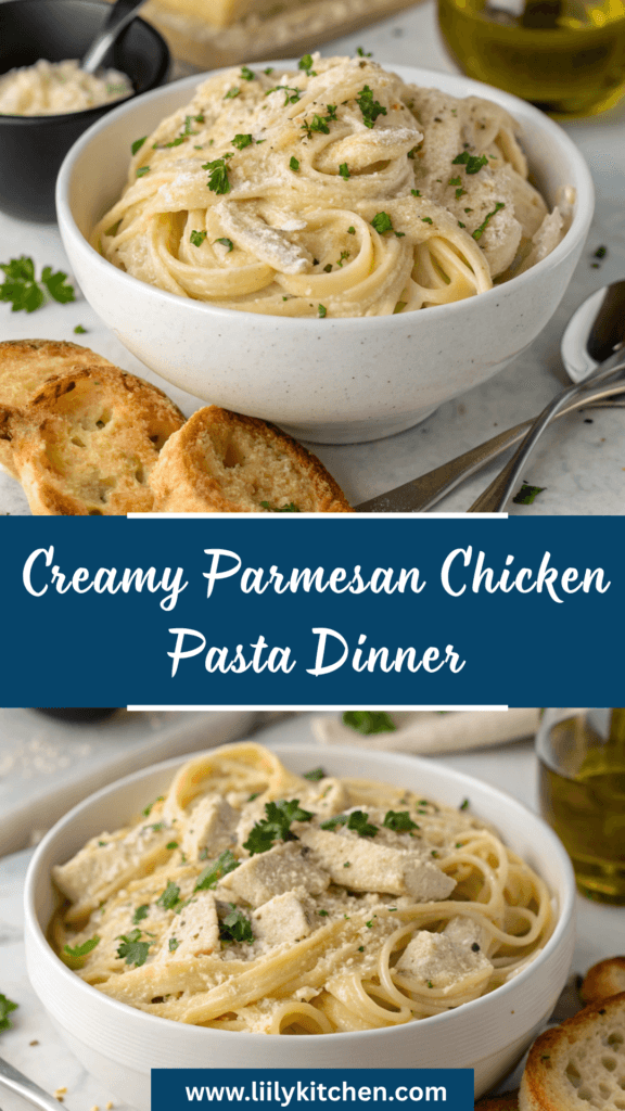Parmesan Chicken Pasta