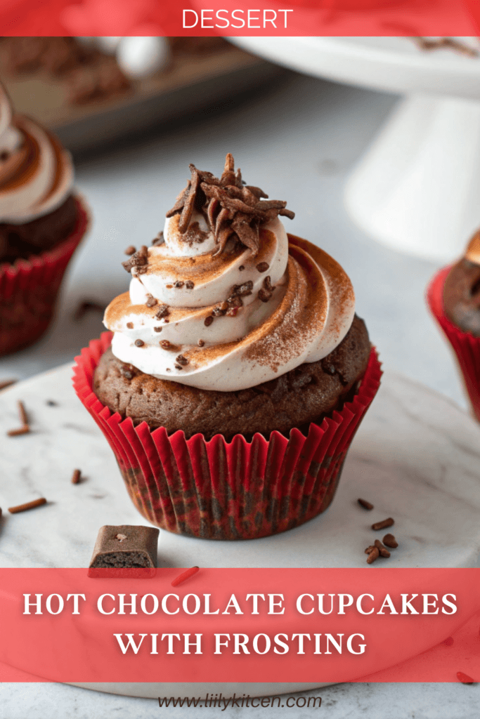 Hot Chocolate Cupcakes
