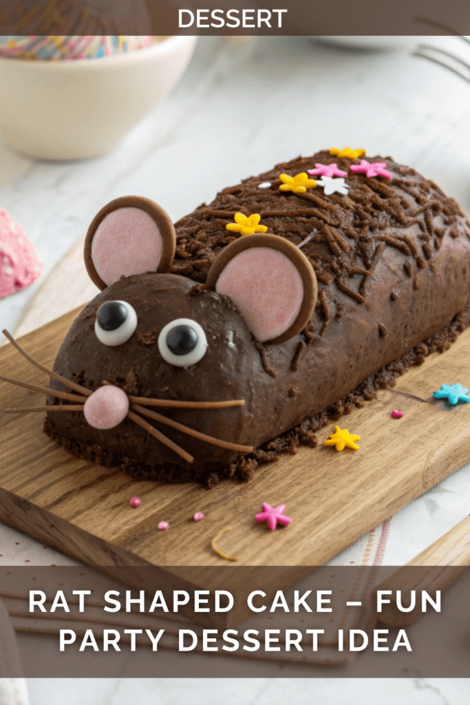 Rat-Shaped Cake