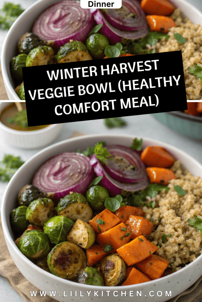 Winter Harvest Dinner Bowl