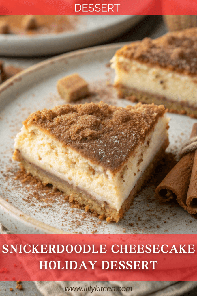 Snickerdoodle Cheesecake