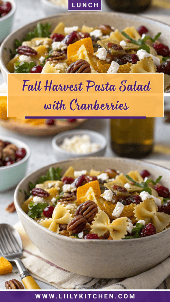 Fall Harvest Pasta Salad
