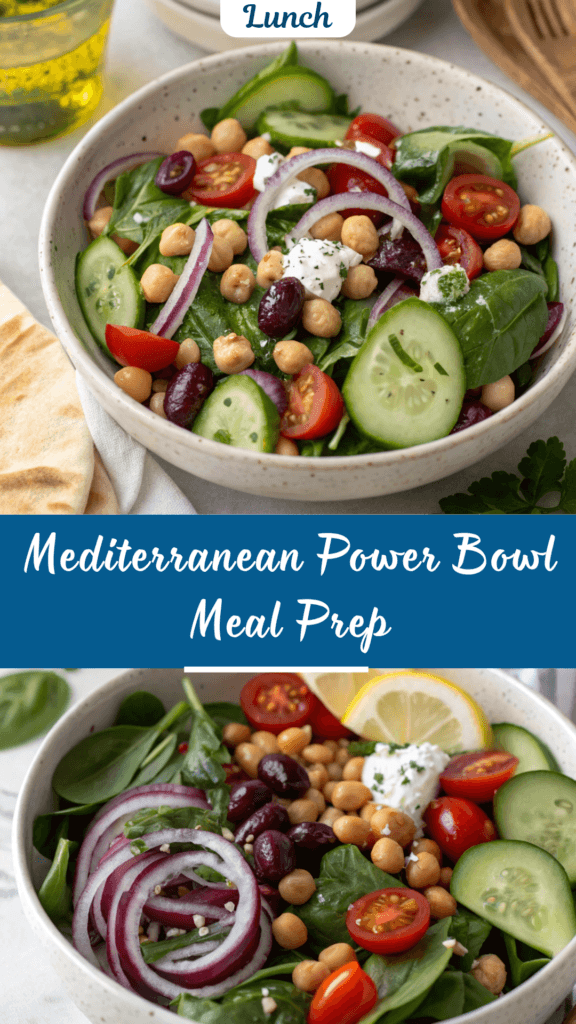 Mediterranean Power Bowl