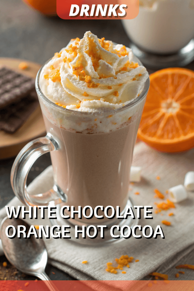 White Chocolate Orange Hot Cocoa