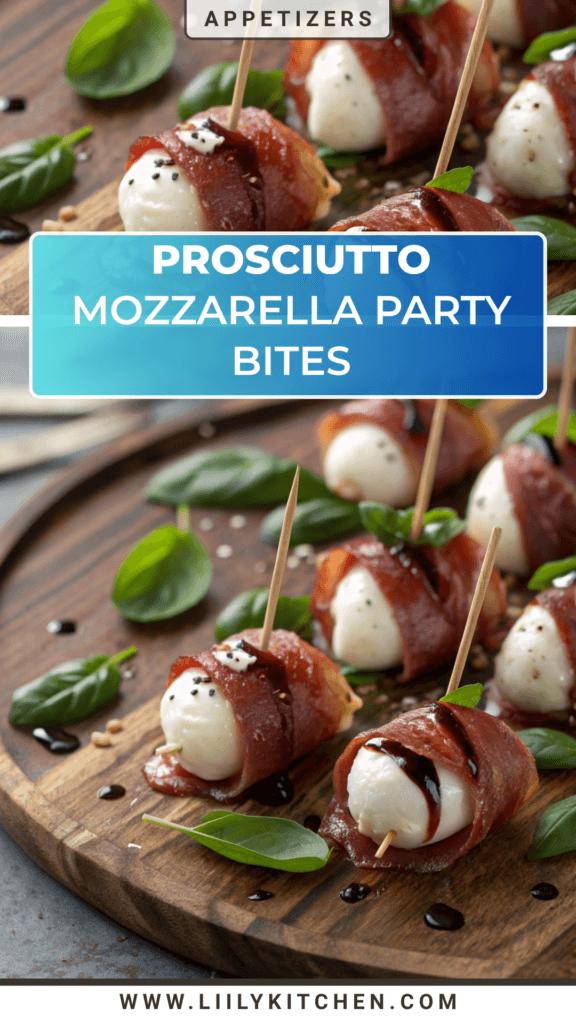 Prosciutto Mozzarella Bites