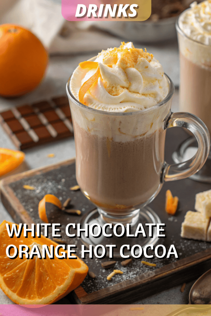 White Chocolate Orange Hot Cocoa