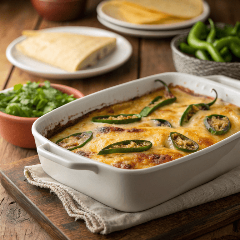 Easy Chili Relleno Casserole Recipe for Comforting Dinners (Gluten-Free)