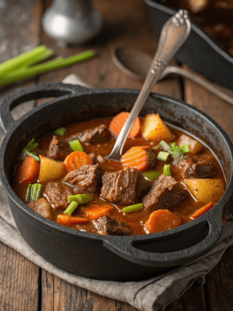 Easy Beef Stew Recipe for Cozy Fall Dinners – Try Tonight