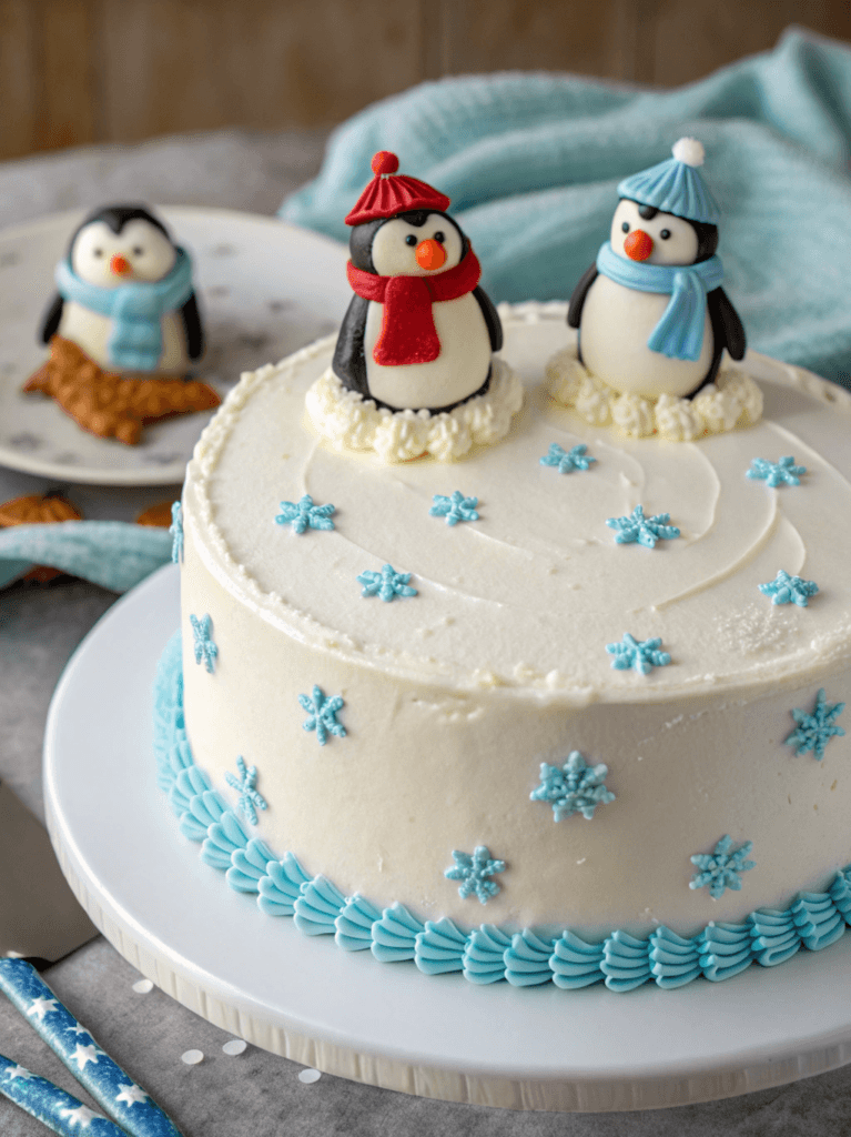 Winter ONEderland Cake